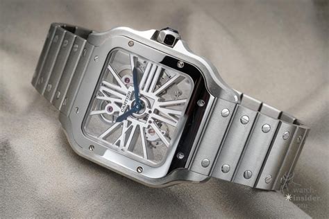 cartier santos skeleton fake